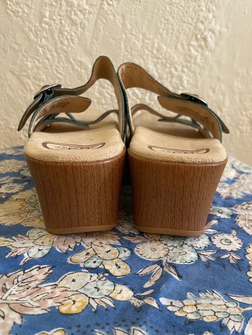 Dansko Sophie Sandals Green 39 - Picture 4 of 8